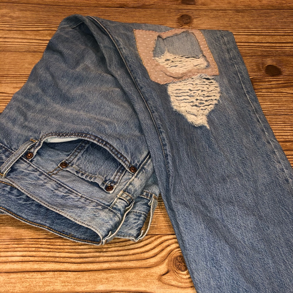31 X 305 Levis 501 Ct Customized And Tapered